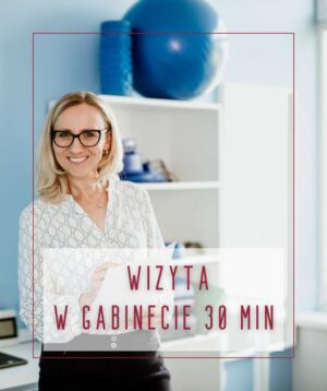 Konsultacja dietetyczna (kolejna 30 min.) – wizyta w gabinecie